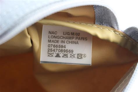 are longchamps made in china